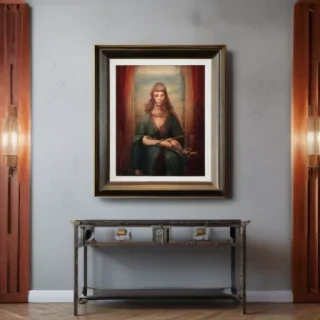 wall art mock up