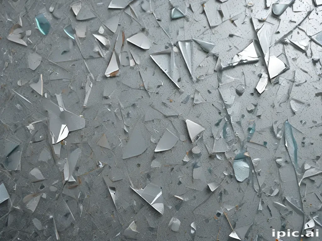 wallpaper broken glass
