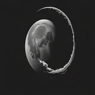 crescent moon transparent background