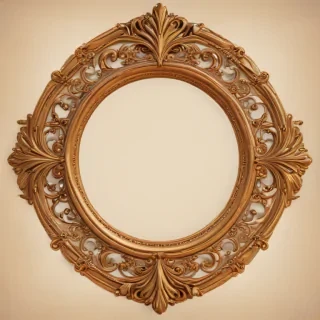 oval frame clipart
