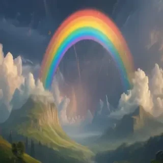 cute rainbow wallpaper