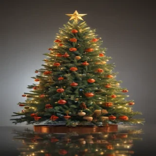 christmas tree transparent
