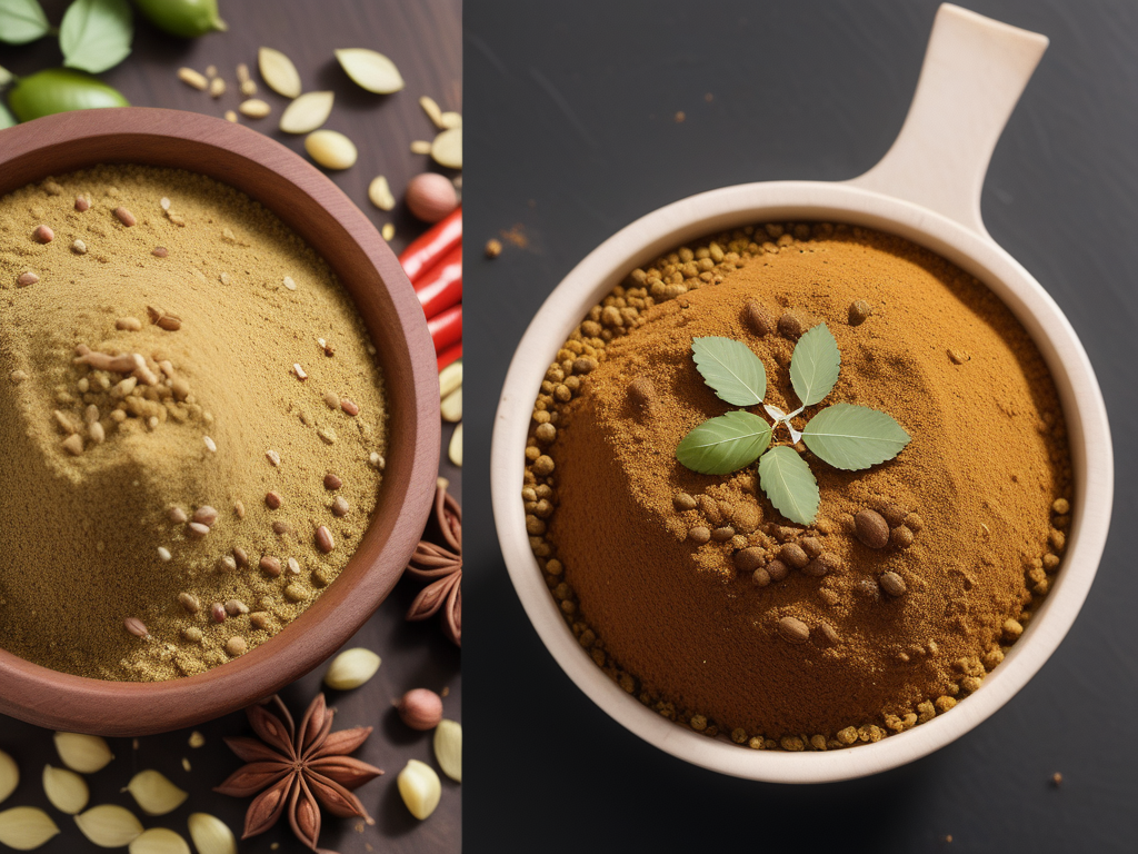 chaat masala vs garam masala
