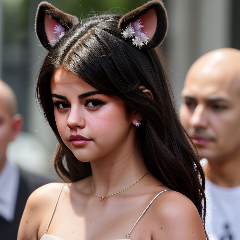 selena gomez ears