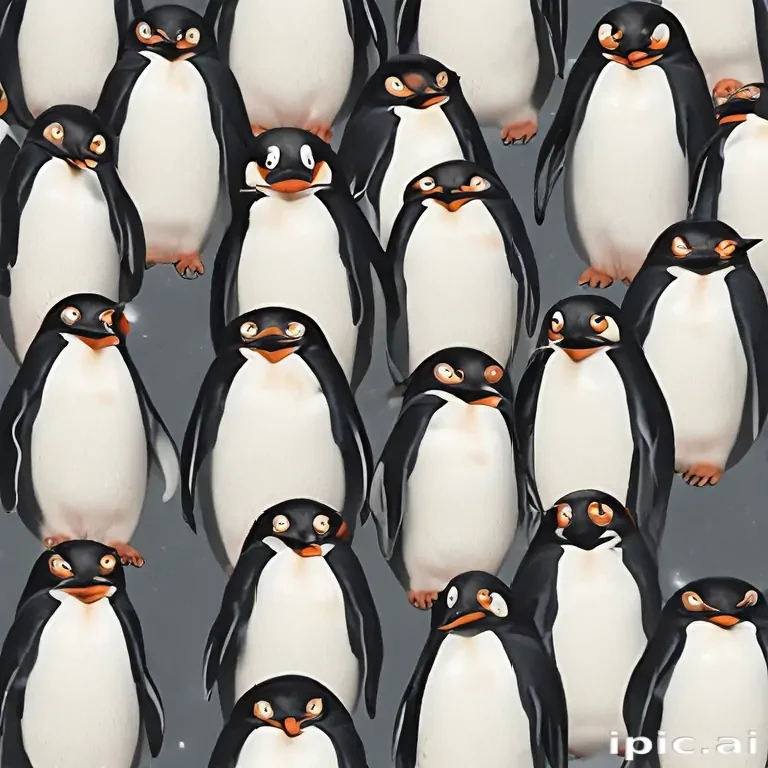 penguins background
