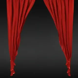 red curtain png