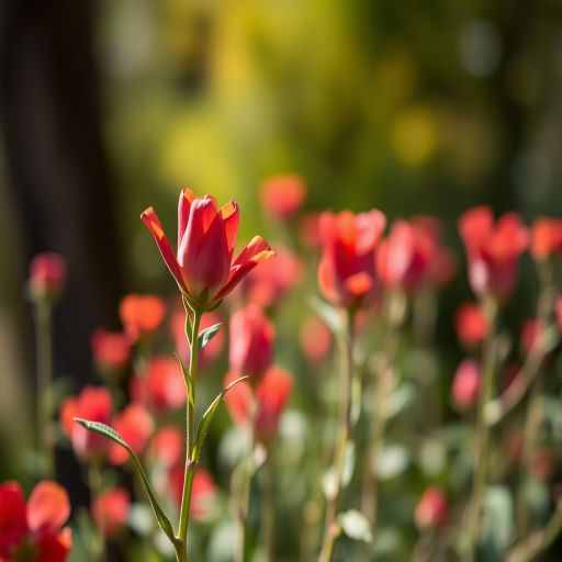 Regenerate the image with a focus on sharp details and vibrant colors, using a DSLR camera with a 50mm lens at f/1.8, ISO 100, shutter speed 1/200s, captured from a slightly elevated angle in soft natural light.