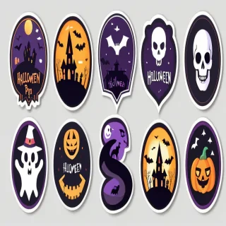 halloween sticker png