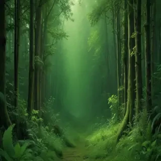 green aesthetic background