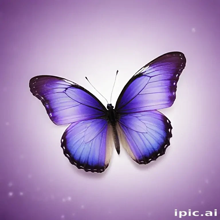 purple butterfly images