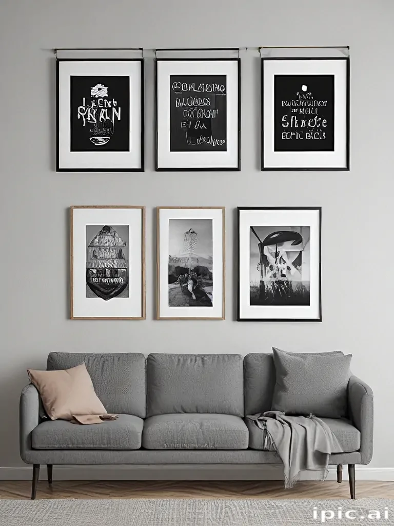 gallery wall mockup