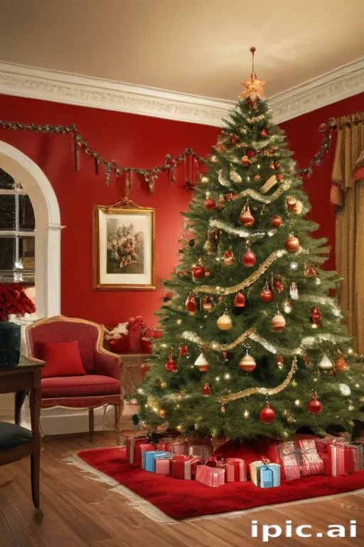 retro christmas image