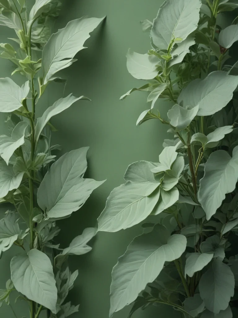sage green background aesthetic
