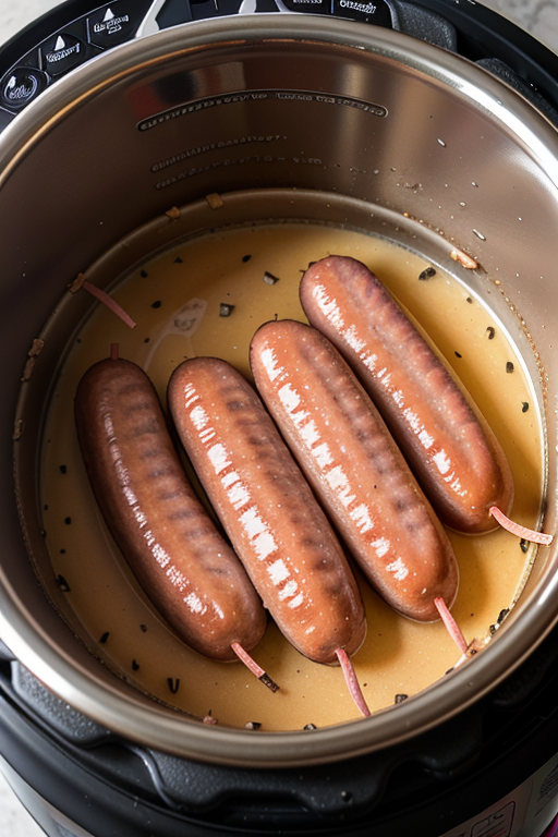 brats in the instant pot