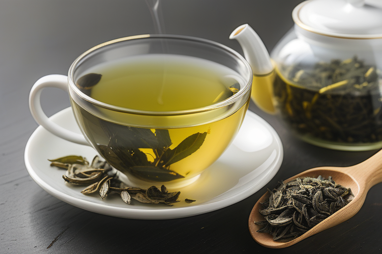 what to put in green tea