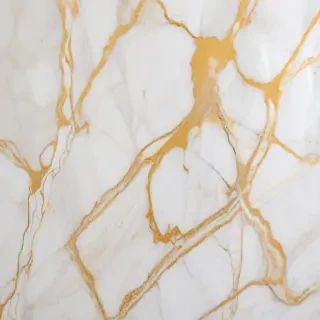 white and gold marble background