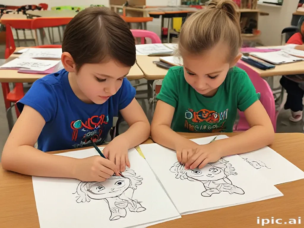 kids drawing