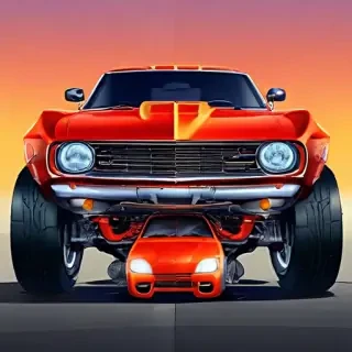 cartoon car wallpaper