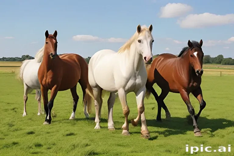 horses cartoon