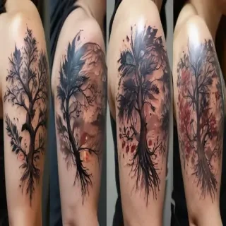transparent tattoos
