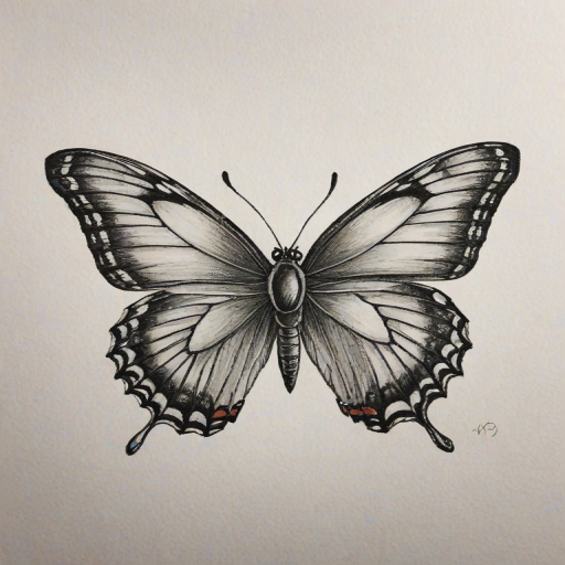 buterfly drawings