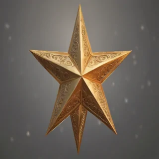 christmas star clipart free