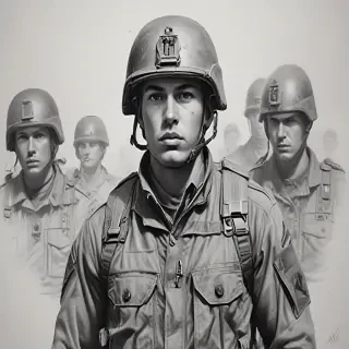 army drawing