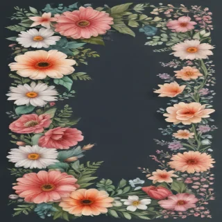 flower border clipart