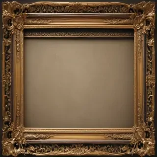 transparent border frame