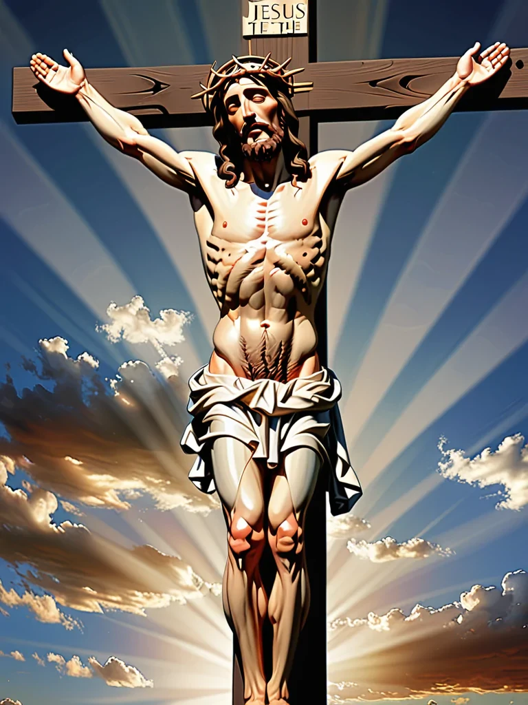 jesus on the cross image