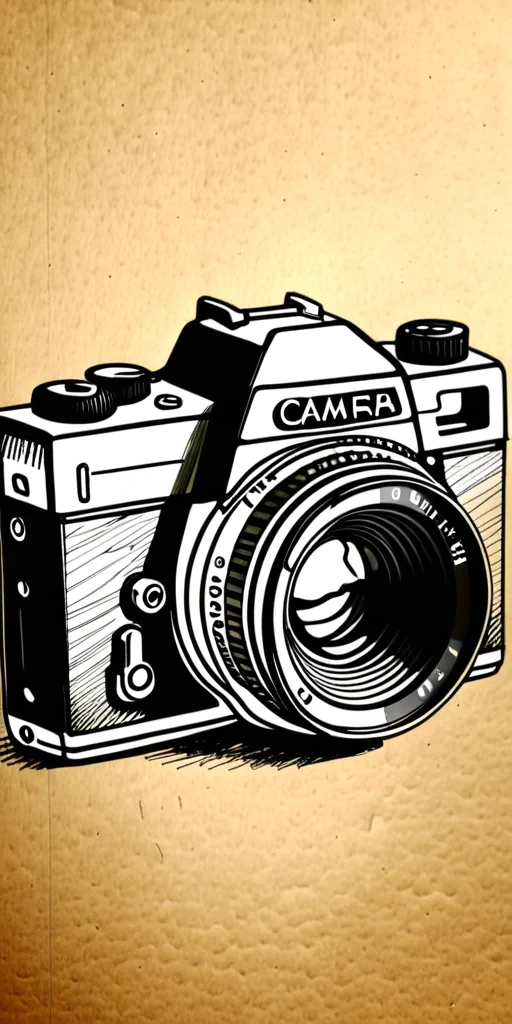 camera drawing
