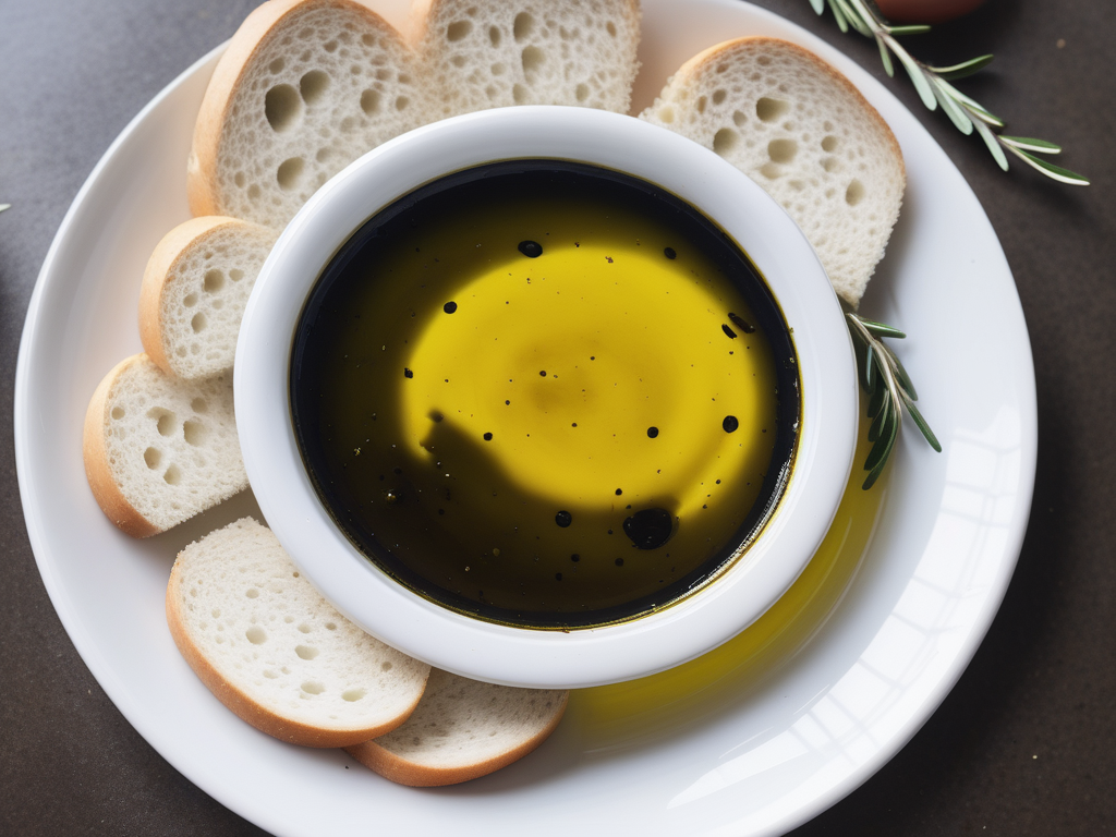 olive oil balsamic vinegar bread dip