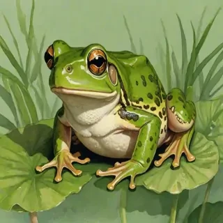 frog illustration