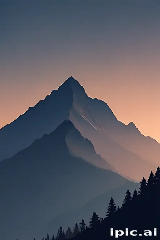 mountain silhouette