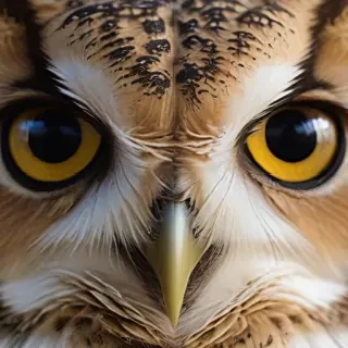 owl eyes