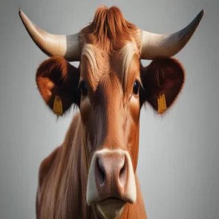 cow head png