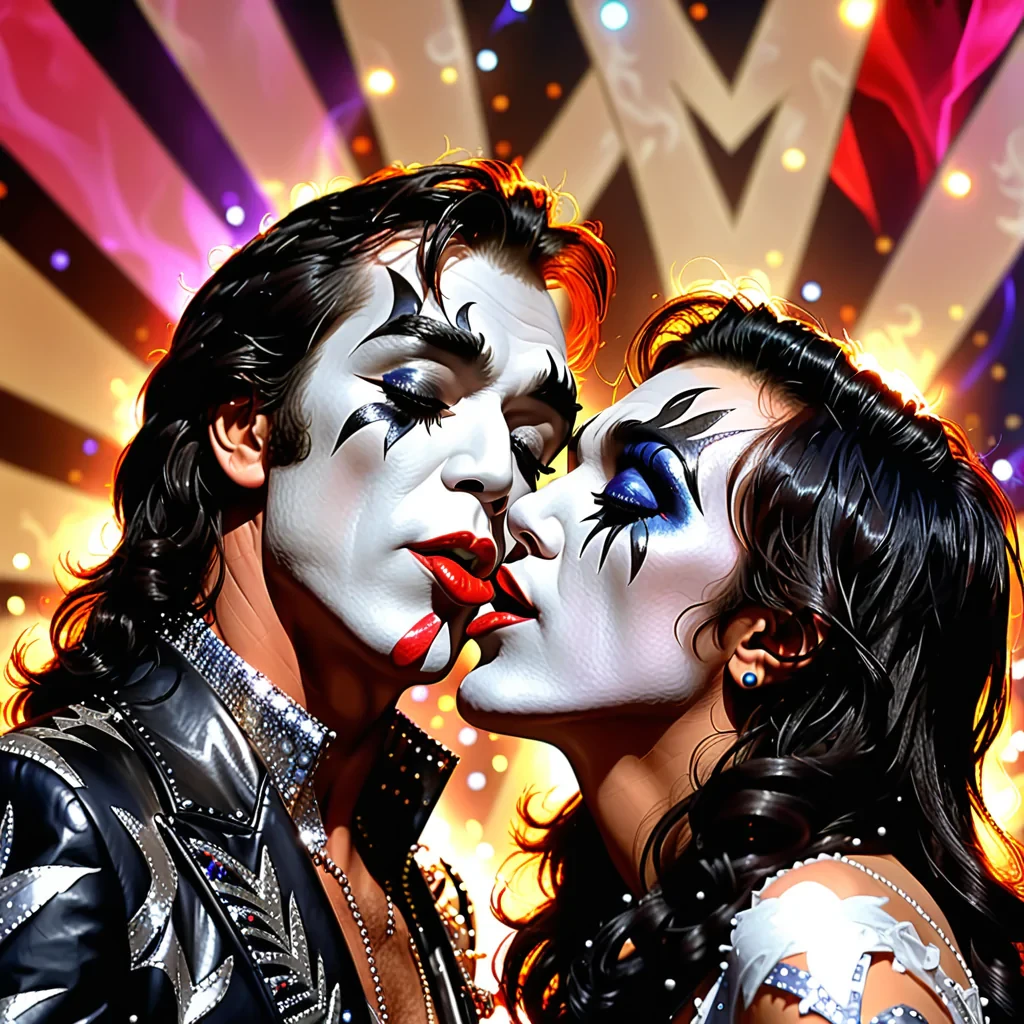 wallpaper kiss