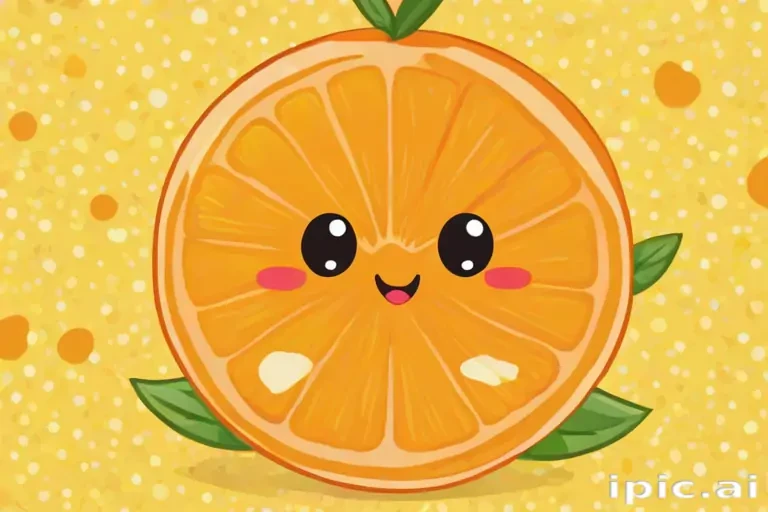 cute orange background