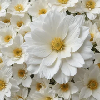 background white flower
