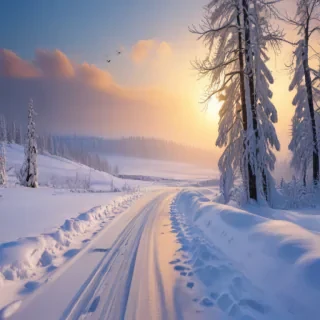 snow background iphone