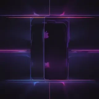 iphone neon wallpaper