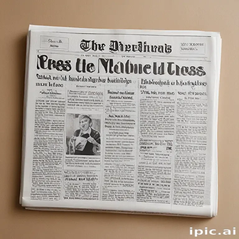 newspaper transparent