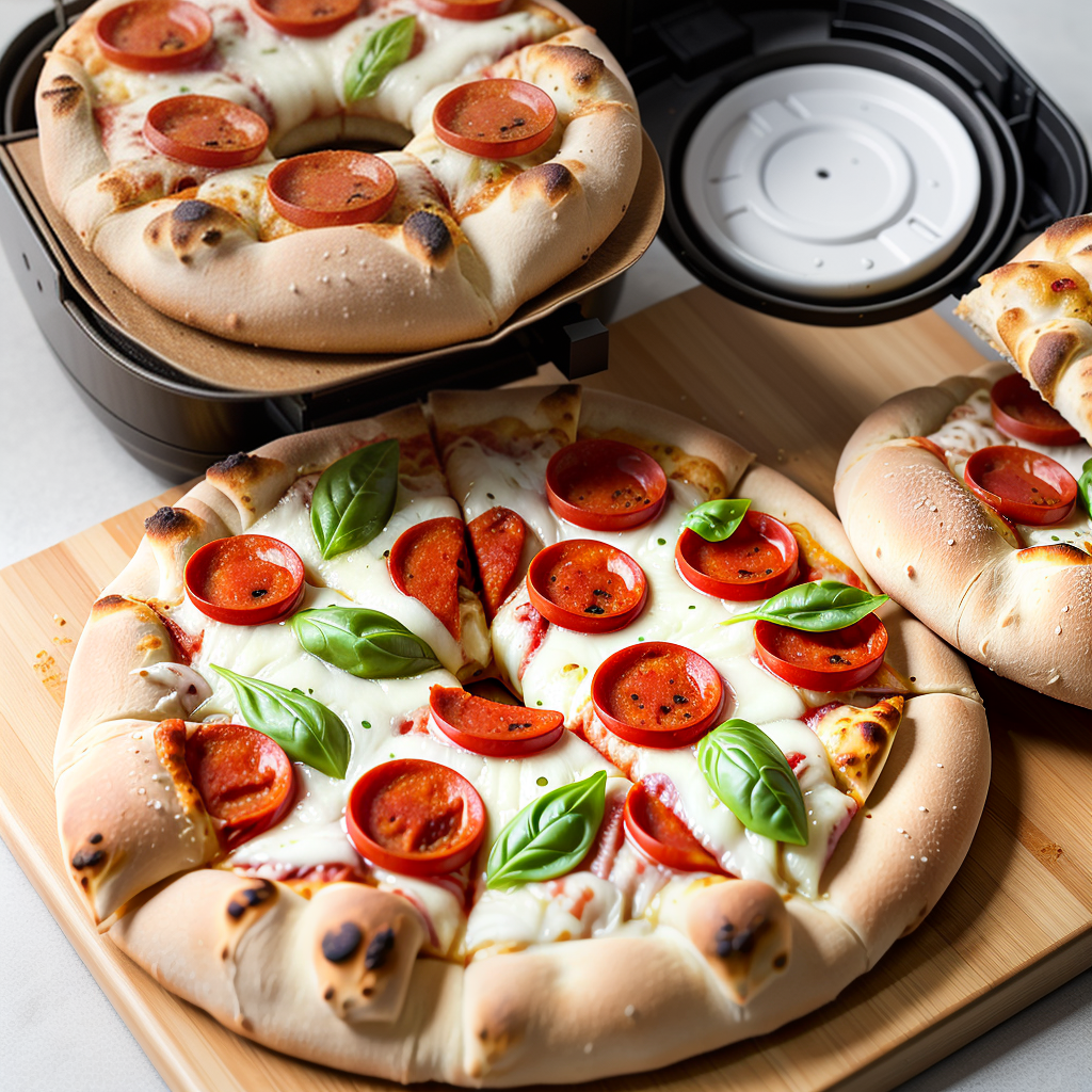 pizza bagel in air fryer