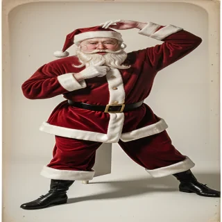 images of vintage santa