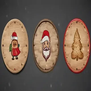 christmas back rounds