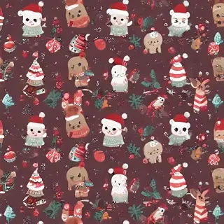 cute aesthetic christmas wallpaper