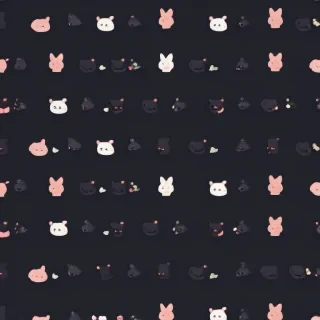 cute dark backgrounds
