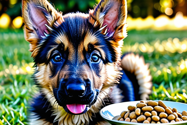 good puppy food for german shepherd
