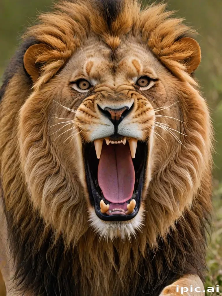 lion roar png