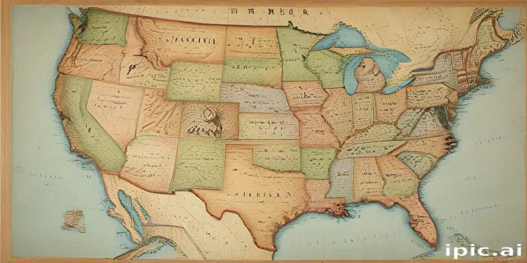 america map